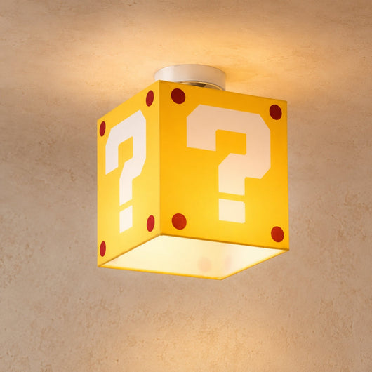 Plafonnier Chambre Enfant - Cube Soleil | Quélia