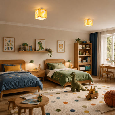 Plafonnier Chambre Enfant - Cube Soleil | Quélia