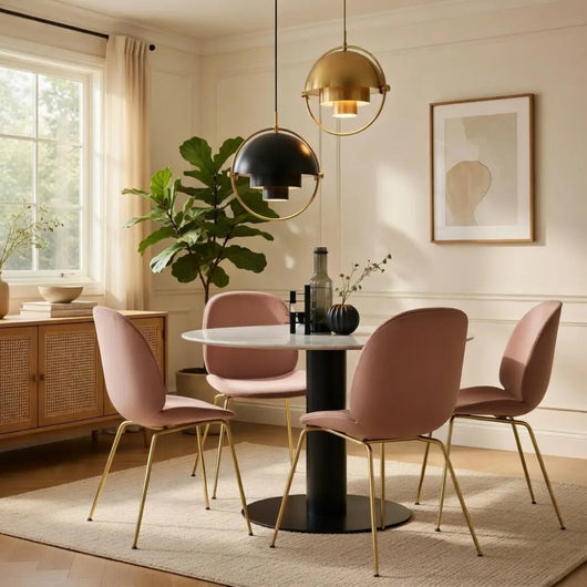 Suspension Scandinave - Cloche Polie | Lundra - Suspension luminaire Azeniah