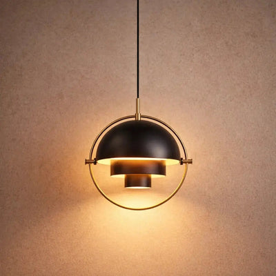 Suspension Scandinave - Cloche Polie | Lundra - Suspension luminaire Azeniah