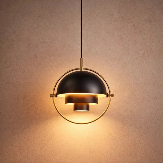 Suspension Scandinave - Cloche Polie | Lundra - Suspension luminaire Azeniah