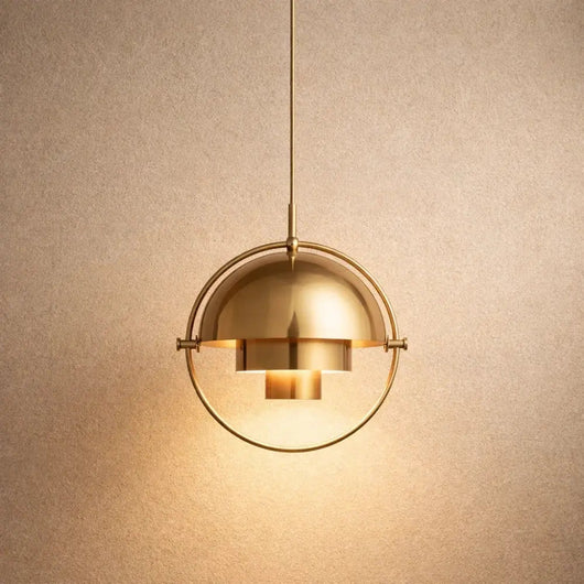 Suspension Scandinave - Cloche Polie | Lundra - Suspension luminaire Azeniah