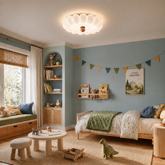 Luminaire Chambre - Couronne Nacrée | Alloria