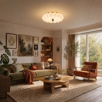 Luminaire Chambre - Couronne Nacrée | Alloria