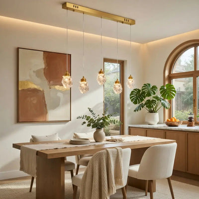 Suspension En Cristal - Éclat Taillé | Kaelyra - Suspension Luminaire Azeniah