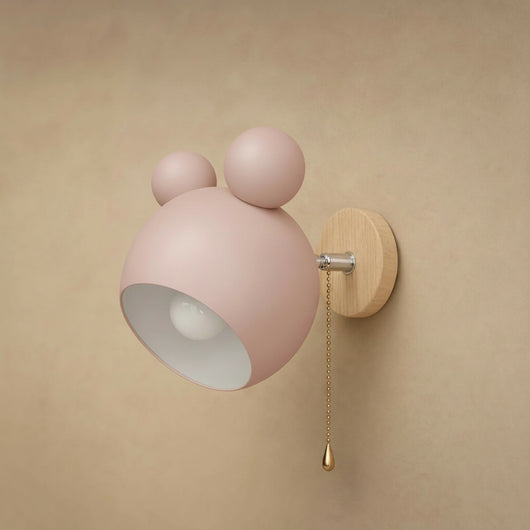 Applique Chambre Bébé Globe Pastel avec Interrupteur Nemura - Azeniah