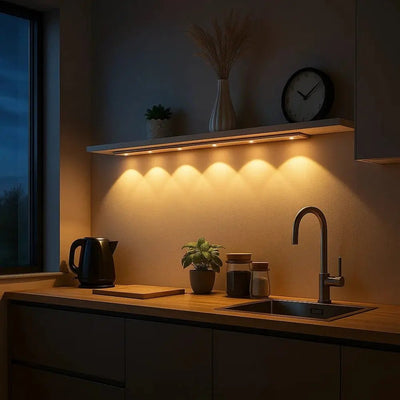 Applique Luminaire Cuisine Intérieur - Arc Discret | Lucora - vue 3 | Azeniah