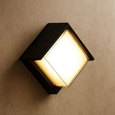 Applique Murale Cube Extérieure - Bloc Géométrique | Bravila | Azeniah
