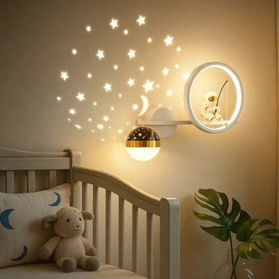 Applique Murale Enfant - Voile Céleste | Nyloria - vue 3 | Azeniah