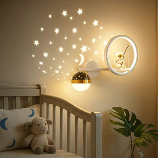 Applique Murale Enfant - Voile Céleste | Nyloria