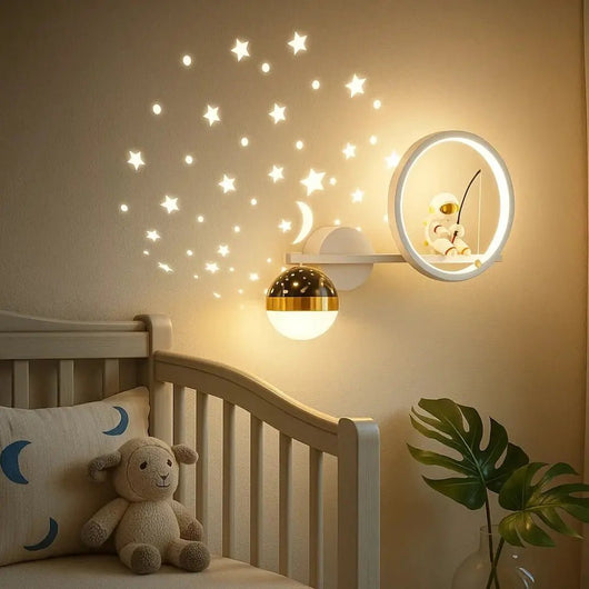 Applique Murale Enfant - Voile Céleste | Nyloria - vue 3 | Azeniah
