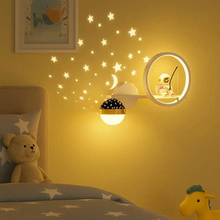Applique Murale Enfant - Voile Céleste | Nyloria