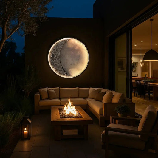 Applique Murale Extérieure - Lueur Lunaire | Elynar - vue 4 | Azeniah