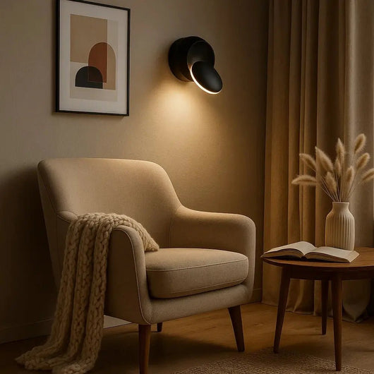 Applique Murale Intérieur LED - Ombre Douce | Orlina - vue 4 | Azeniah