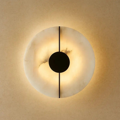 Applique Murale Intérieur Marbre - Disque Sculptural | Mabolia | Azeniah