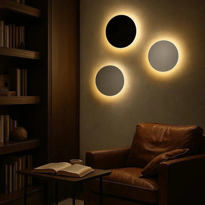 Applique Murale Intérieur Ronde - Cercle Apaisant | Viorna - vue 4 | Azeniah