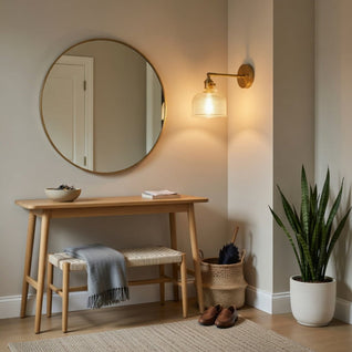 Applique Murale Intérieur Verre - Ombre Dorée | Verrela
