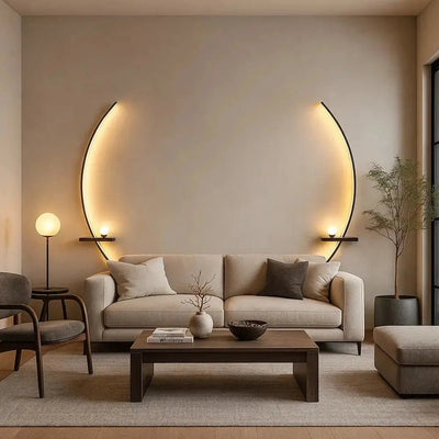 Applique Murale LED Intérieur - Arc Lumineux | Raylana - vue 7 | Azeniah