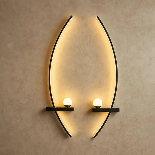 Applique Murale LED Intérieur - Arc Lumineux | Raylana - vue 2 | Azeniah