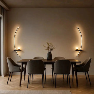 Applique Murale LED Intérieur - Arc Lumineux | Raylana
