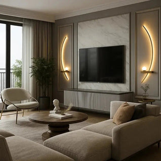 Applique Murale LED Intérieur - Arc Lumineux | Raylana