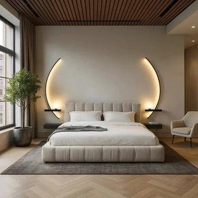 Applique Murale LED Intérieur - Arc Lumineux | Raylana - vue 5 | Azeniah