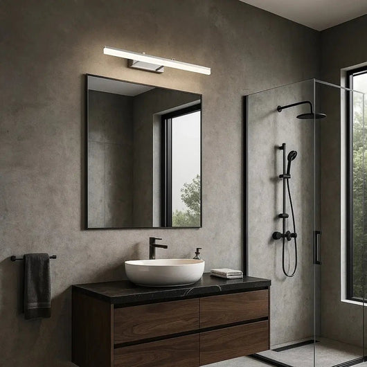 Applique Murale LED Salle de Bain - Vague Lumineuse | Soriana - vue 6 | Azeniah