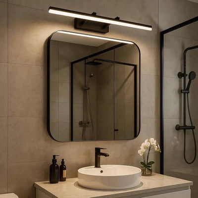 Applique Murale LED Salle de Bain - Vague Lumineuse | Soriana - vue 4 | Azeniah