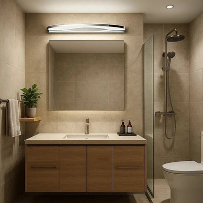 Applique Murale Salle de Bain - Éclat Fluide | Acrivia - vue 3 | Azeniah
