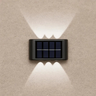 Applique Murale Solaire Extérieur - Ombre Discrète | Luzona