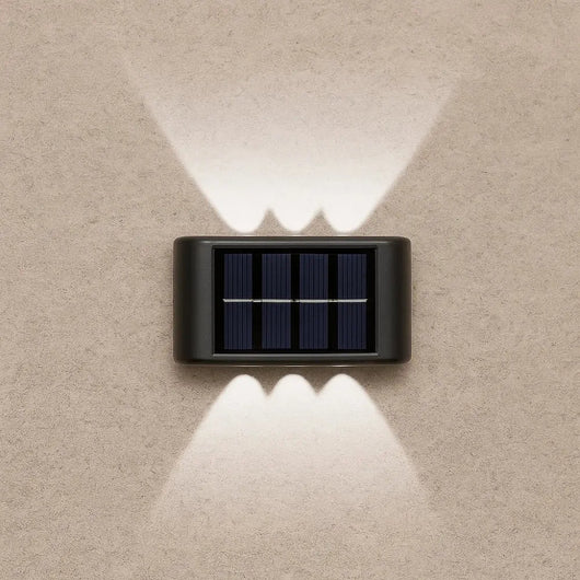Applique Murale Solaire Extérieur - Ombre Discrète | Luzona - vue 5 | Azeniah