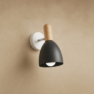 Applique Scandinave Tête Inclinable, Bois et Métal Anvela - Azeniah