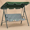 Balancelle de Jardin 3 Places Acier Toit Réglable Coussins | Veltisse