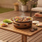 Barbecue Charbon de Table Rond - Gril Coréen Compact | Pyrlen