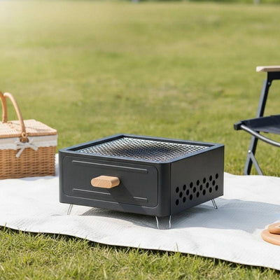 Barbecue Charbon Extrieur Antiadhsif - Gril Portable Forvel