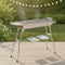 Barbecue Charbon Inox Pliant - Grand Format Portable | Flintor