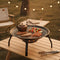 Barbecue Charbon Portable Compact - Sans Fumée sur Pieds | Caloris