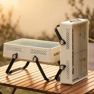 Barbecue Charbon Portable Pliable Inox Sans Fumée | Savren