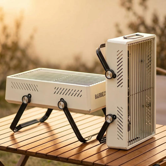 Barbecue Charbon Portable Pliable Inox Sans Fumée | Savren
