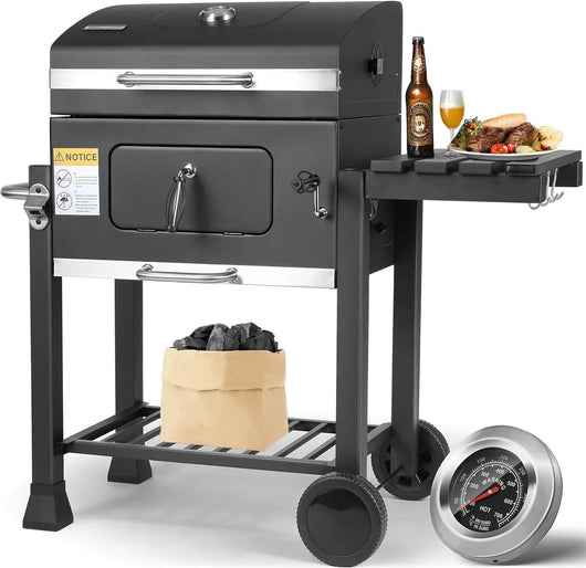 Barbecue Charbon Extérieur - Jardin Luxueux | Griléo