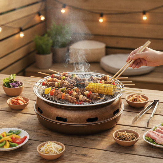 Barbecue Charbon Coréen | Foyer Nomade