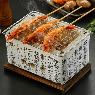 Barbecue Japonais Konro Argile - Charbon Rectangulaire | Ignar
