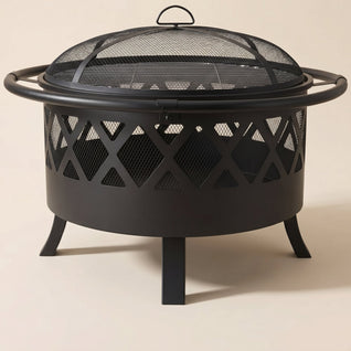 Brasero Barbecue 3 en 1 Fer Ø76/81 cm Pare-Étincelles | Fyrnel