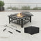 Brasero Cheminée de Jardin 81 cm - Gril & Couvercle | Brasyn