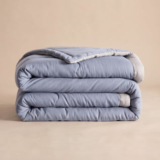 Couette d'Été Légère Matelassée, Réversible Lavable | Douvane