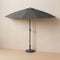 Demi-Parasol de Balcon LED Solaire 294 cm Anti-UV | Velura