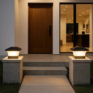 Éclairage Solaire Extérieur - Flux Compact | Soleva