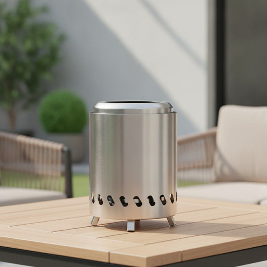 Foyer de Table Bois - Flamme Douce | Ignis