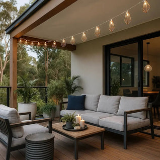 Guirlande LED Lumineuse - Maille Cuivrée | Elvara