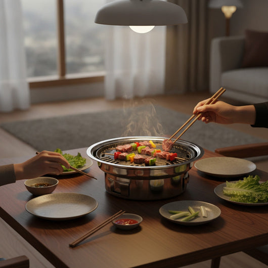 Hibachi Acier Inoxydable | Gril Portable